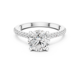 Classic Pave Hidden Halo